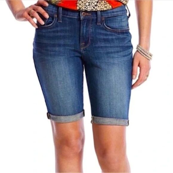 Lucky Brand Pants - Lucky Brand Denim Bermuda Stretch Shorts Size 14 14/32 32 in